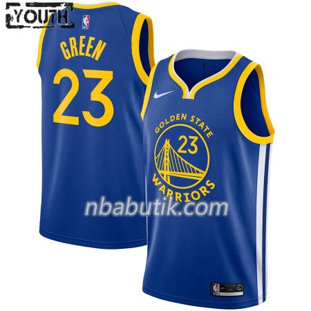 NBA Børn Trøje Golden State Warriors Draymond Green 23 Nike 2019-20 Icon Edition Swingman